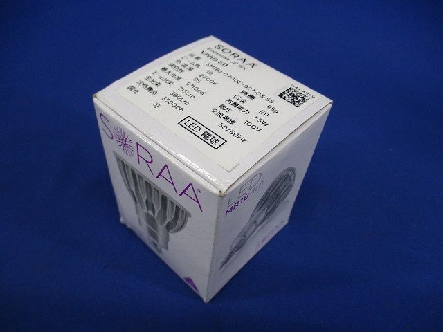 ハロゲン型LEDランプ MR16(E11) 7．5W 2700K SM16J-07-10D-927-03-S5