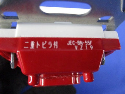 埋込扉付ダブルコンセント 2P 15A 125V ピュアホワイト JEC-BN-55FPW