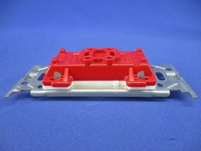 埋込扉付ダブルコンセント 2P 15A 125V ピュアホワイト JEC-BN-55FPW