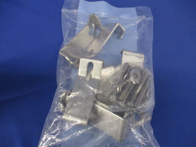 屋根形カバー止金具 片側 QR用 SUS製 10個入り S-CVDQ1Y-10