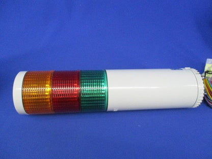 LED薄型中型積層信号灯 LEH-A型(箱と中身同じ) LHE-302AFB-RYG