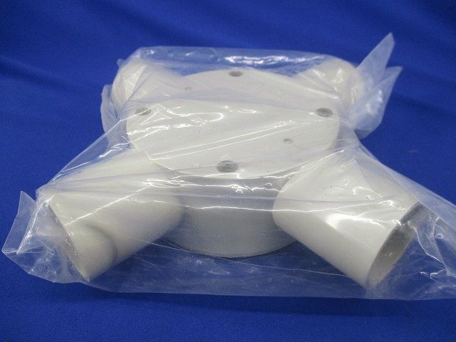露出用丸形ボックス(ベージュ) PVM28
