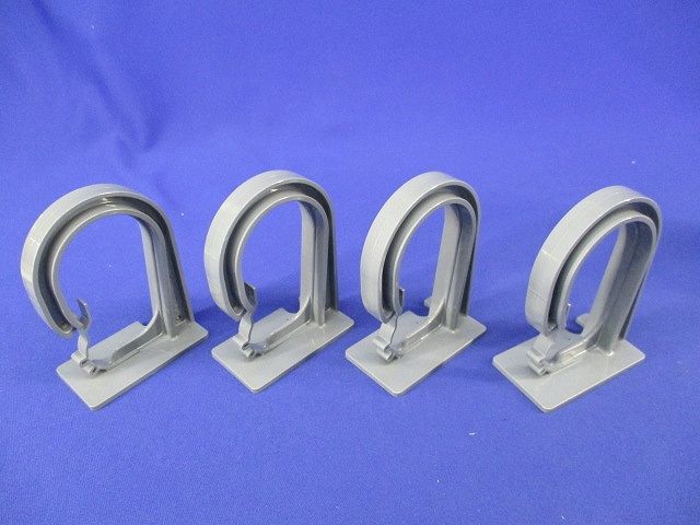 ケーブルハンガー(接着タイプ)(グレー)(4個入) SCH-3L