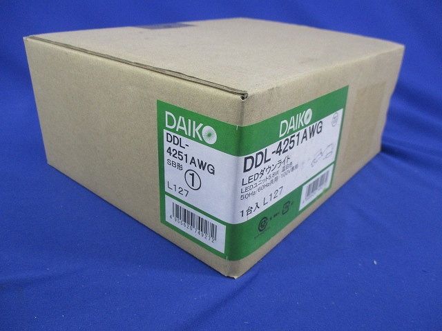 LEDダウンライトφ100 温白色 DDL-4251AWG