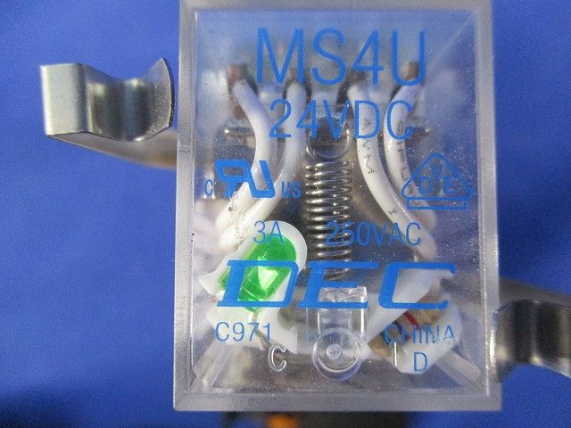 MSリレーソケットセット 24VDC SMS-14A他