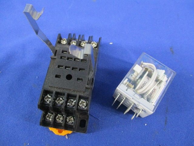 MSリレーソケットセット 24VDC SMS-14A他