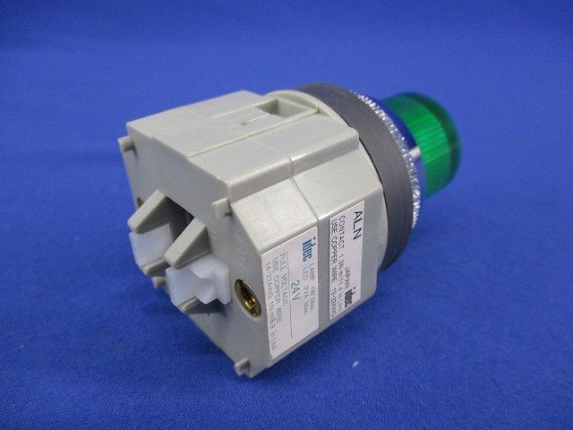押しボタンスイッチ 緑 ALN