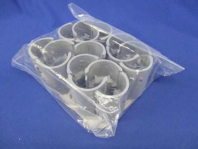 半割れボルトカバー グレー 8個入 MBCH-1016G-08