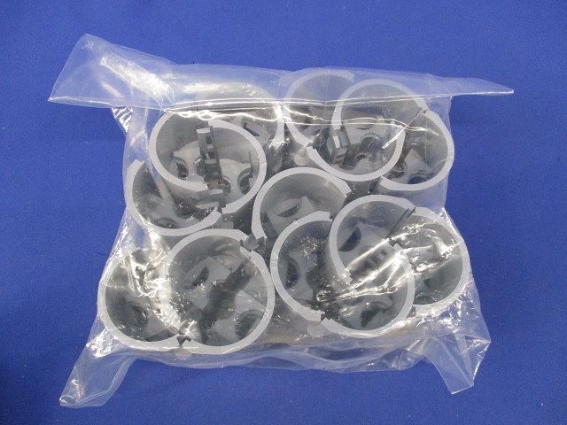 半割れボルトカバー グレー 8個入 MBCH-1016G-08