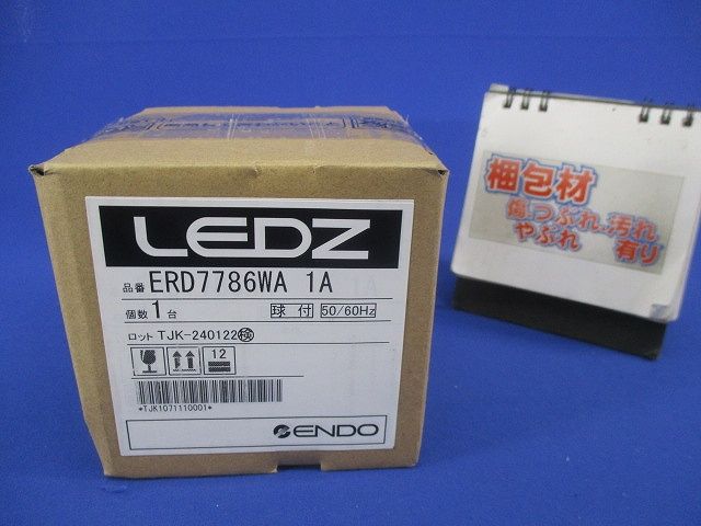 LEDダウンライト(撮影の為開梱) ERD7786WA