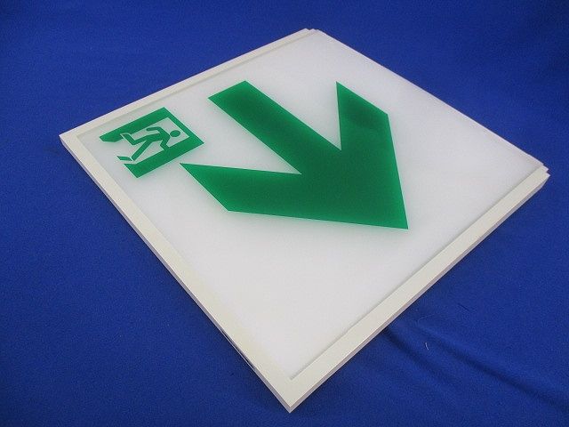 避難口誘導灯表示板(表示板のみ)(傷・汚れ有) FK20017