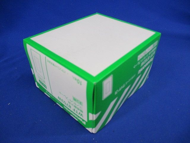 コスモシリ-ズコンセント簡易耐火プレ-ト スクエア ホワイト 3個用 10個入 WTF8703W-10