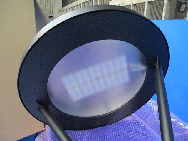 LED照明器具40Wφ60.5(ブラック)(電球色)(撮影の為開封) FPL0302-3