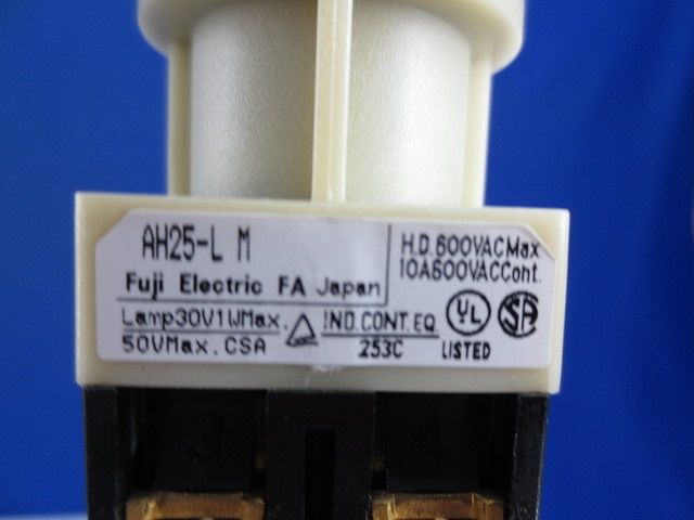 押しボタンスイッチ(充電部カバーなし) AH25-L M