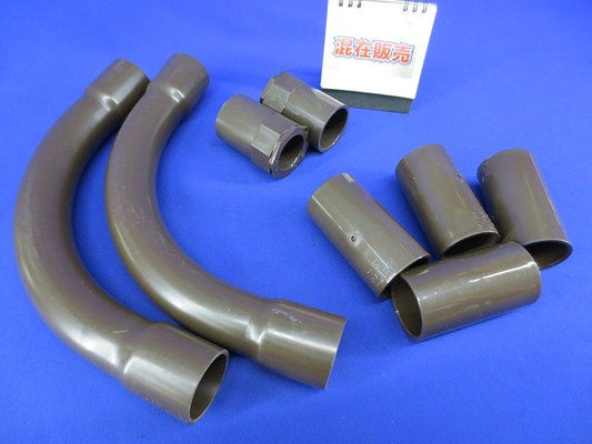 コネクタ(混在8個入)(チョコレート) 2K-36他
