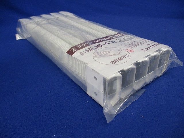 プラモール付属品 自在曲ガリ 4号 カベ白 5個入 MLMF-4W-05