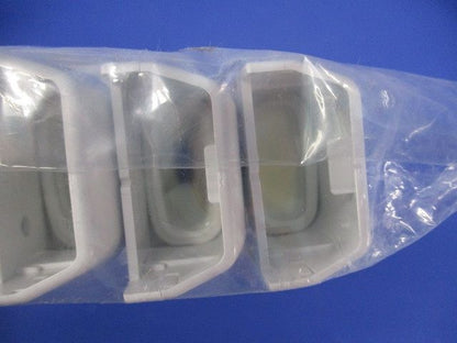 プラモール付属品 自在曲ガリ 4号 カベ白 5個入 MLMF-4W-05