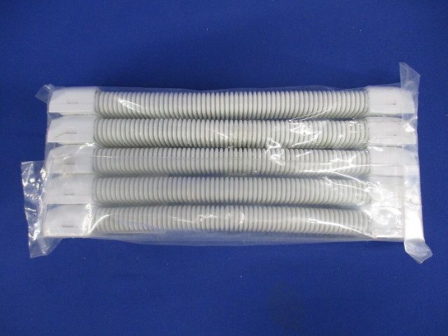 プラモール付属品 自在曲ガリ 4号 カベ白 5個入 MLMF-4W-05