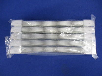 プラモール付属品 自在曲ガリ 4号 カベ白 5個入 MLMF-4W-05