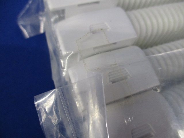 プラモール付属品 自在曲ガリ 4号 カベ白 5個入 MLMF-4W-05