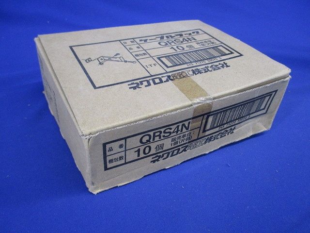 立上りラック支持金具 10個入 QRS4N-10