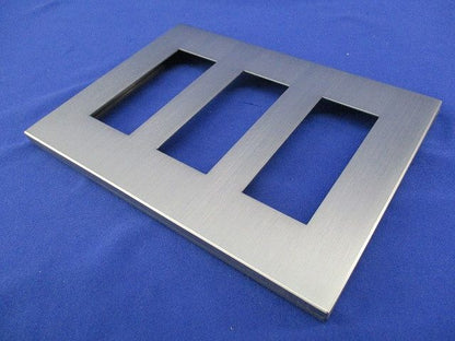 グレーシアシリーズ(スクエア)Fプレート(9コ用)(シルバーグレー) WTV6209S1