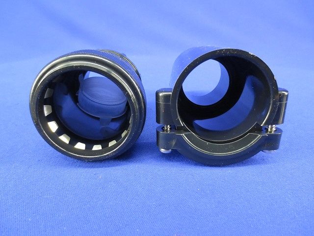 PF管コネクタ・カップリング混在セット(7個入)黒 FPVE-36他
