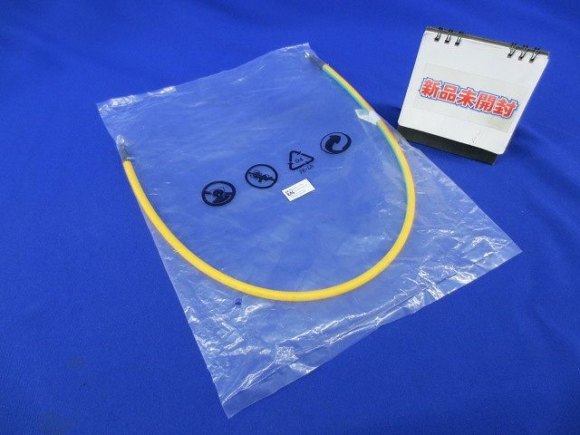 両端圧着端子付きケーブル 緑黄 04151857VA