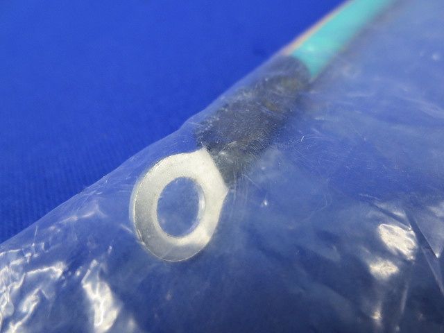 両端圧着端子付きケーブル 緑黄 04151857VA