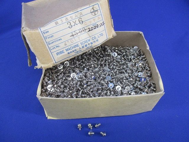 鉄3点セムス 3×6(2000個以上) 3×6