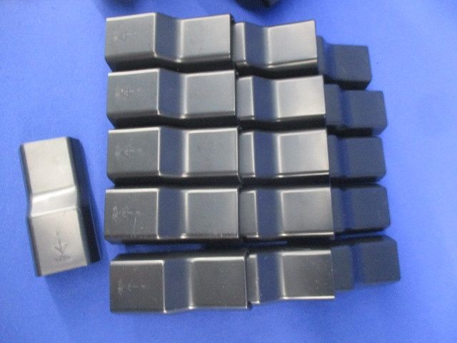 プラモール付属品セット(混在36個入)(黒) MLC-4他