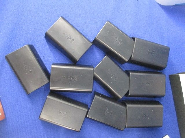 プラモール付属品セット(混在36個入)(黒) MLC-4他