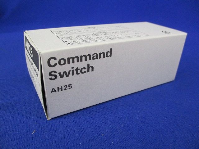 押しボタンスイッチφ25 プッシュロック大形 3b(赤) AH25-VR03