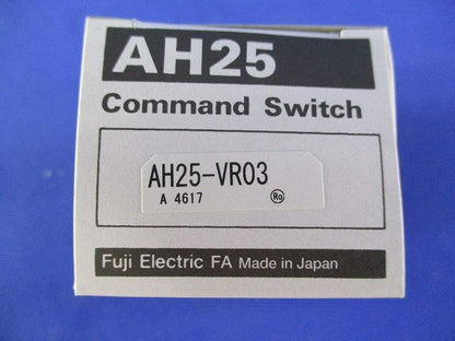 押しボタンスイッチφ25 プッシュロック大形 3b(赤) AH25-VR03