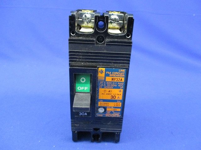 FMサーキットブレーカ2P30A(キズ・汚れ有) NY32A
