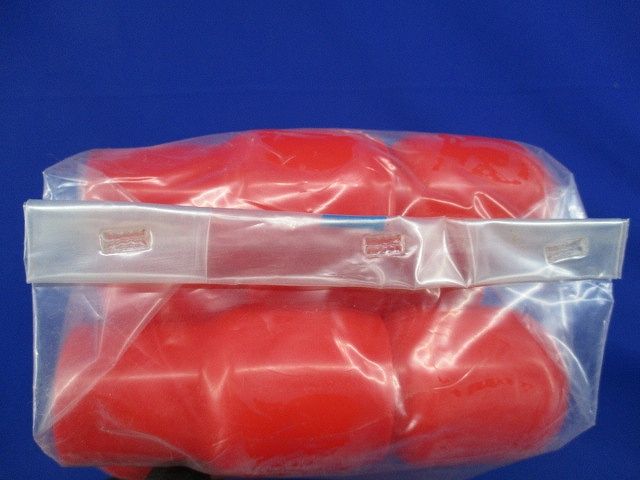 端末キャップ(20個入)(赤)(新品未開封) V-325