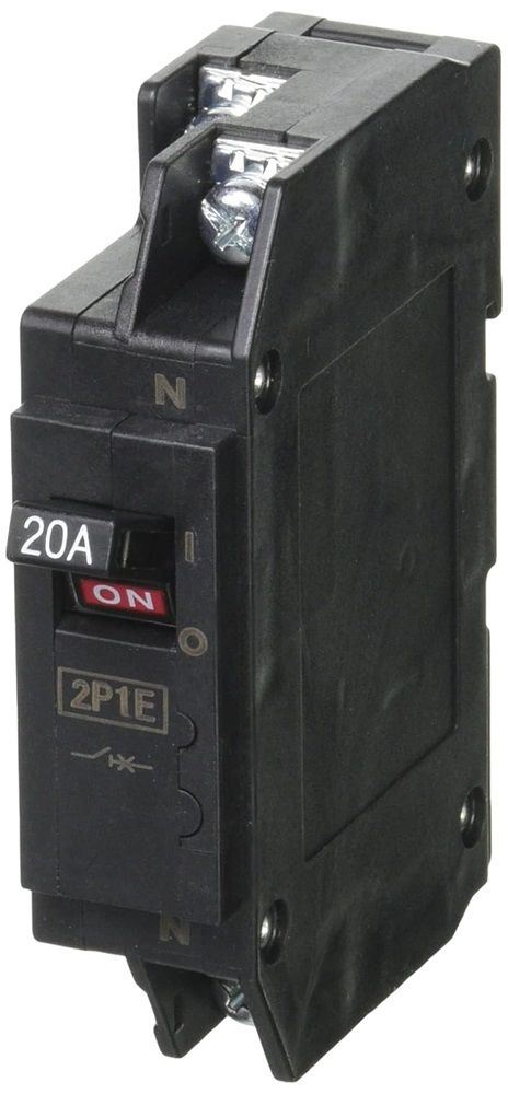 スリムサーキットブレーカ 2P1E20A AC100V NX51A2P1E20A