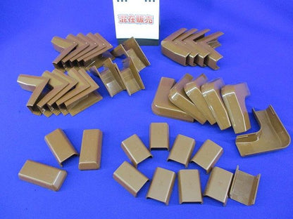 プラモール付属品セット(混在35個入)(茶) MLM-4他