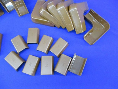 プラモール付属品セット(混在35個入)(茶) MLM-4他