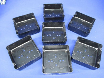 塗装大型四角アウトレットボックス(7個入) DS3844B