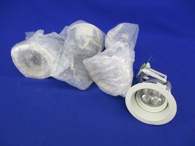 LEDユニバーサルダウンライトφ75(電球色)(4個入)(電源なし) LZD-60677LW