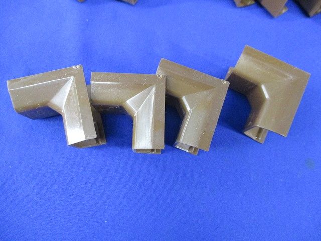 プラモール附属品3号モール用(傷･汚れ有)(混在20個入)(茶) MLM-3他