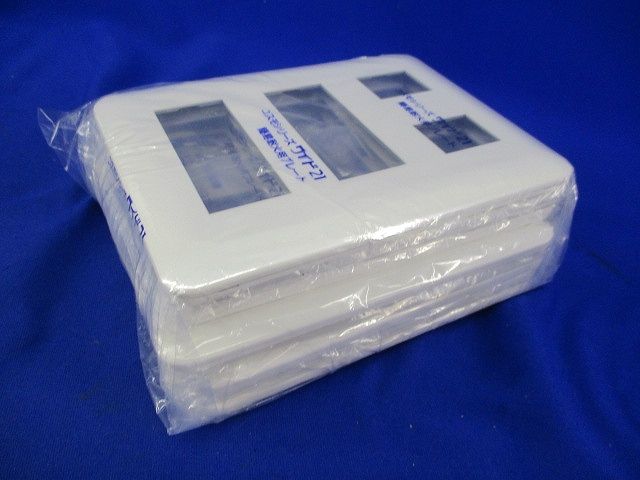 簡易耐火用コンセントプレート(9個入)(ホワイト) WTF7708