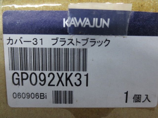 埋め込み型インターホンカバー(ブラストブラック) GP092XK31
