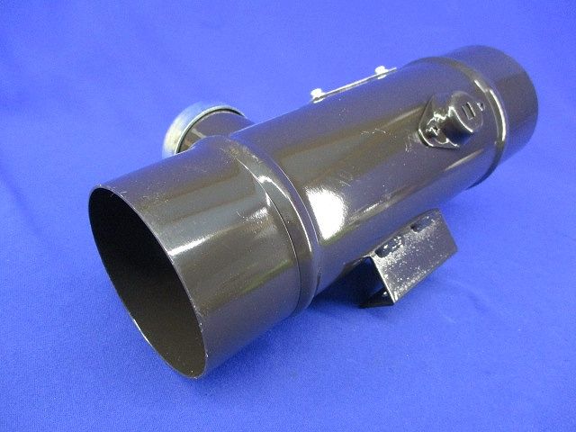 丸形防火ダンパー 温度ヒューズ72℃ FY-DFA04