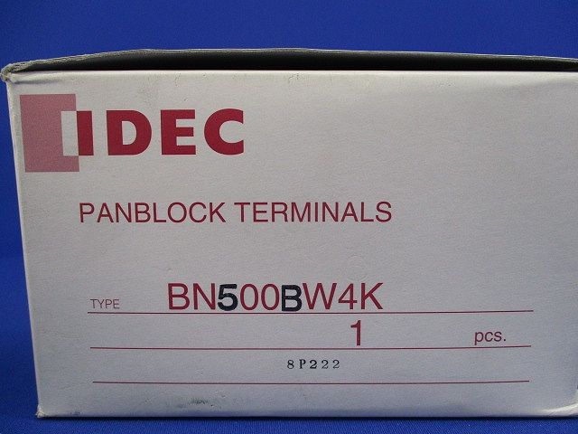 ターミナルブロック(新品未梱)(箱に書込み有) BN500BW4K