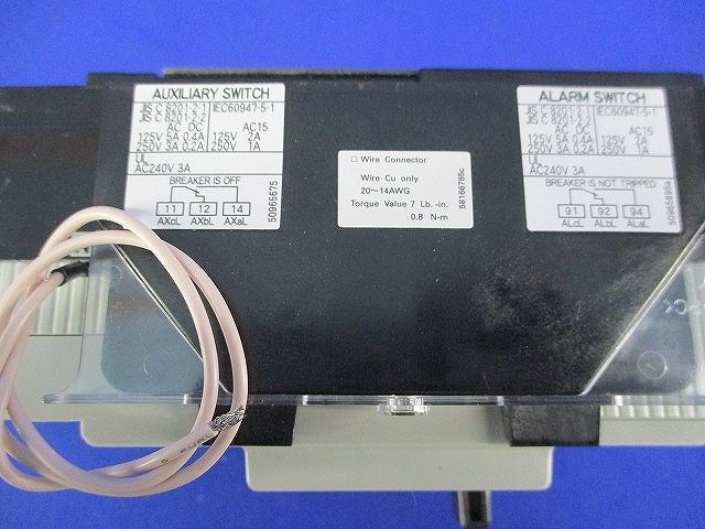 用途別配線用オートブレーカ3P3E125A BW250EAN