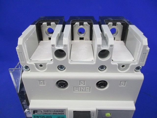 配線用漏電遮断器3P125A(箱違い) EW125JAG