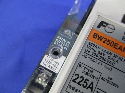 用途別配線用オートブレーカ3P3E225A(箱違い) BW250EAN