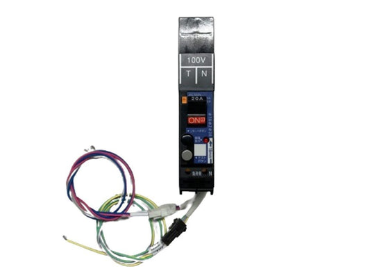 カンタッチ漏電警報付ブレーカ BKF-Z型 2P1E20A 30mA AC100V TN BKF22031Z9TN